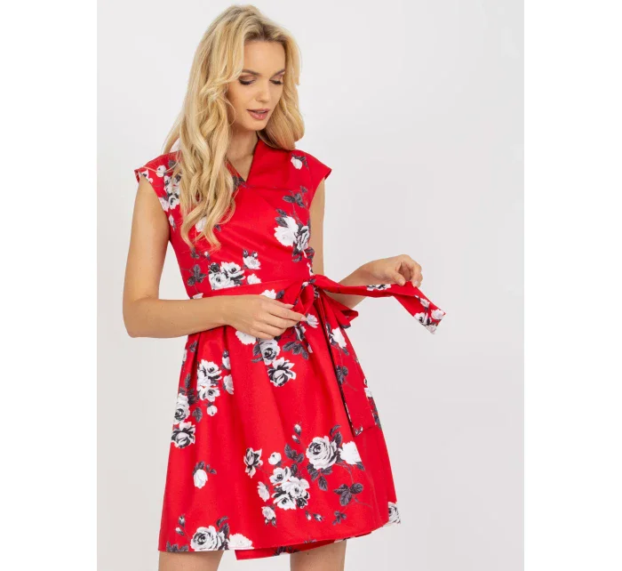 Dámske šaty LK SK 508939 červené