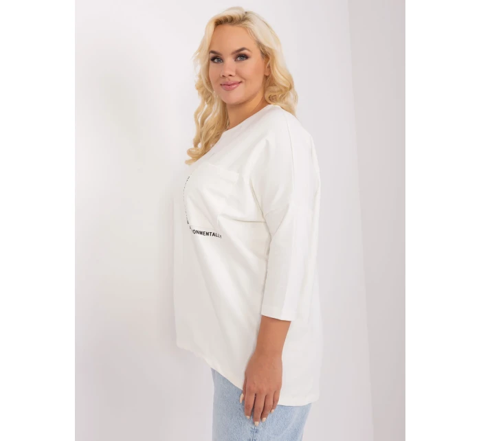 Bluzka RV BZ model 18965309 ecru - FPrice