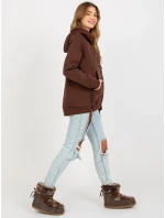 Mikina TW BL 1003.95P tmavo hnedá