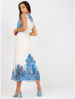 Dámské šaty DHJ SK model 18343869 bílé a modré - FPrice