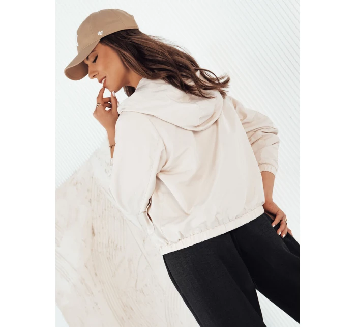 Dámská přechodná bunda béžová Dstreet model 21974788 - FashionStreet Dámská přechodná bunda béžová Dstreet model 21974788 - FashionStreet