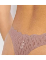 Dámske tangá ZERO Feel Bliss String - BROWN - svetlohnedé 1141 - SLOGGI