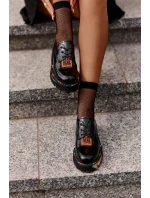 Lakierowane Półbuty Damskie Sznurowane Artiker 55C0499 Czarne Lakierowane Półbuty Damskie Sznurowane Artiker 55C0499 Czarne