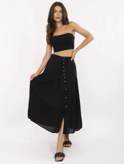 Sukňa D73761M50187B čierna