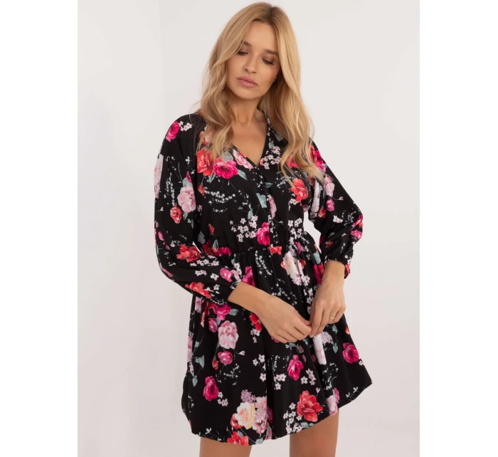 Šaty DHJ SK 19861 4.28 čierno-červené