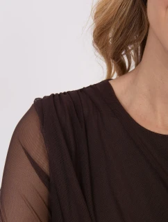 Blúzka IT BZ 21915.57 tmavohnedá