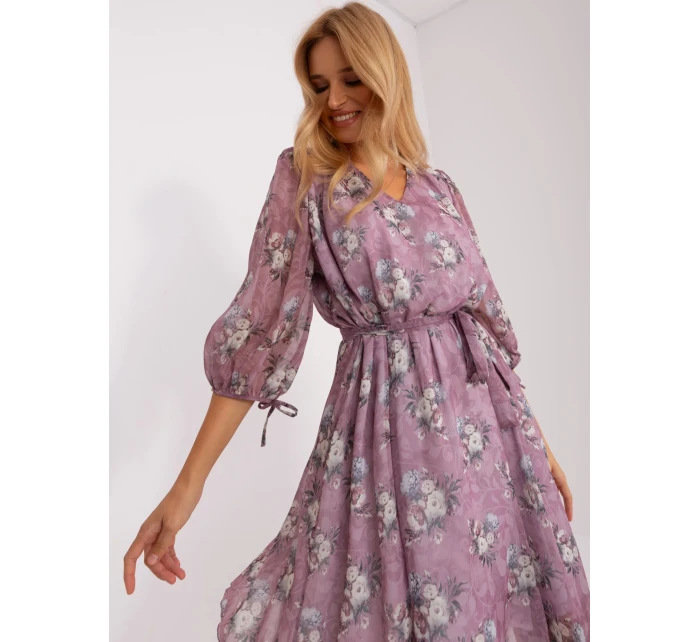 LK SK 509388 šaty.88 fialová