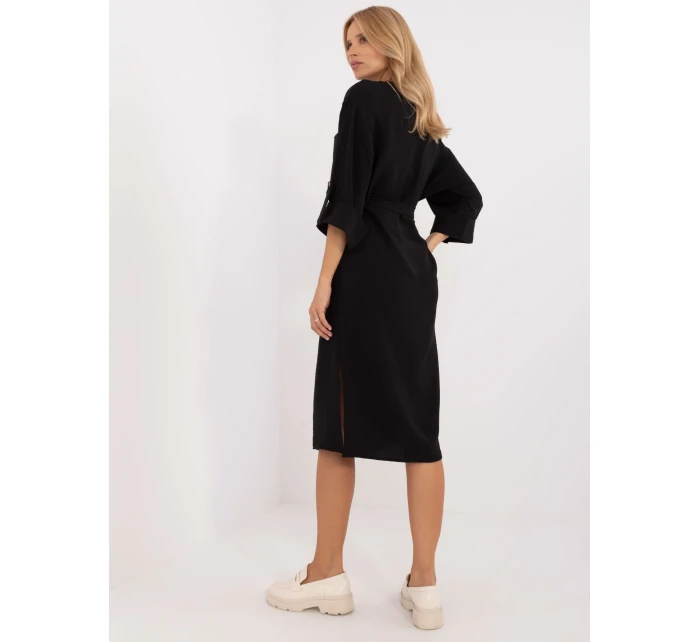 Šaty LK SK 509694.61 čierna Šaty LK SK 509694.61 čierna