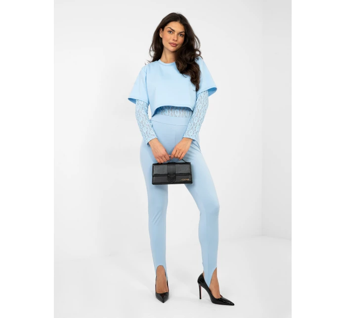 Spodnie MI SP model 21949006 jasny niebieski - FPrice