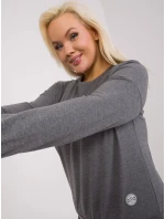 Bluzka RV BZ model 19349329 ciemny szary - FPrice