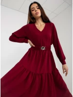 Dámske šaty TW SK BI 2021706 šaty.93P gaštanová - FPrice Dámske šaty TW SK BI 2021706 šaty.93P gaštanová - FPrice