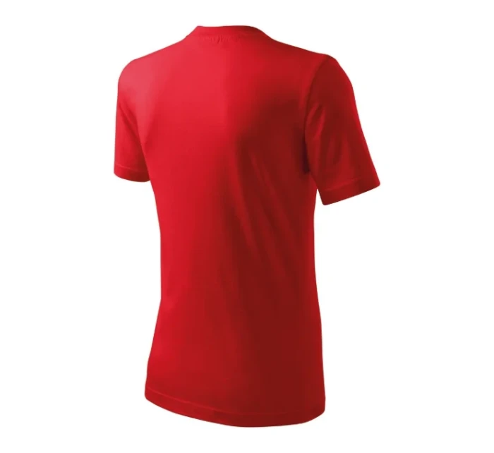 Klasické tričko unisex červené