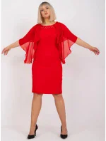 Dámské šaty NU SK 1335.40P červená - FPrice Dámské šaty NU SK 1335.40P červená - FPrice