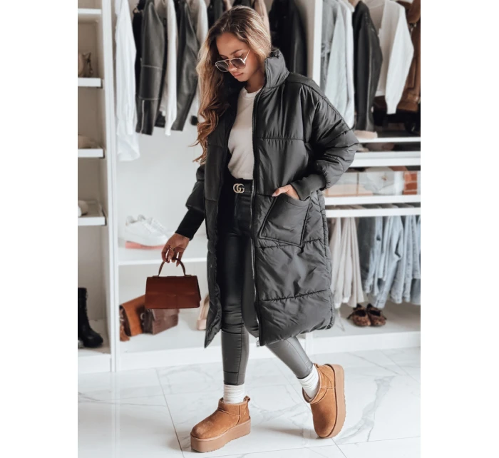 Dámská oversize bunda černá Dstreet model 21969909 - FashionStreet