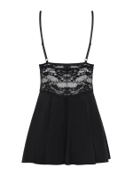 Dámská erotická košilka model 20596515 black - Obsessive