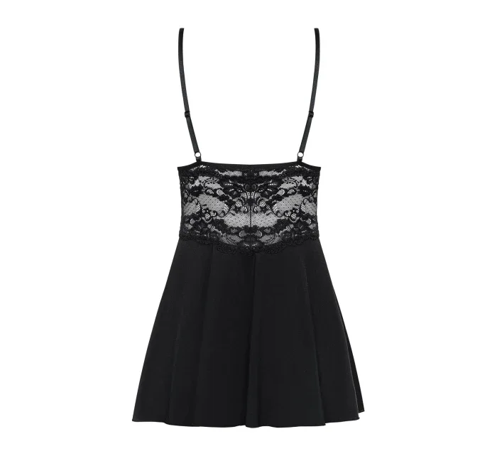 Dámská erotická košilka model 20596515 black - Obsessive