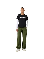 Koszulka damska Champion Short Sleeve czarna 118428 KK001
