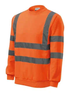 Mikina Rimeck HV Essential M MLI-4V698 fluorescenčná oranžová pánske