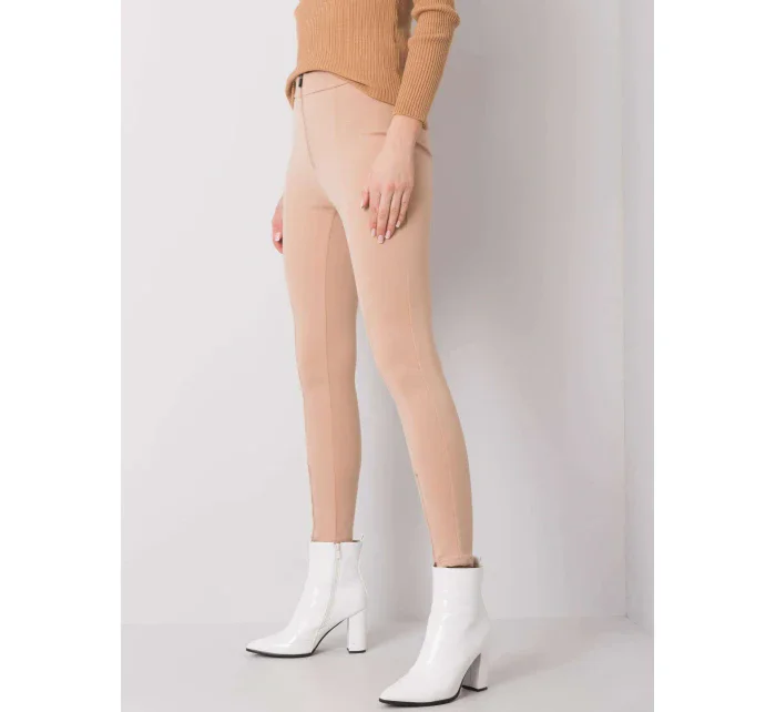 Kalhoty 269 SP model 14839784 béžová - FPrice Kalhoty 269 SP model 14839784 béžová - FPrice