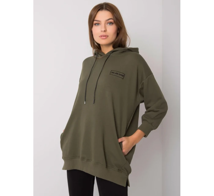 Mikina RV BL 6935.18P khaki