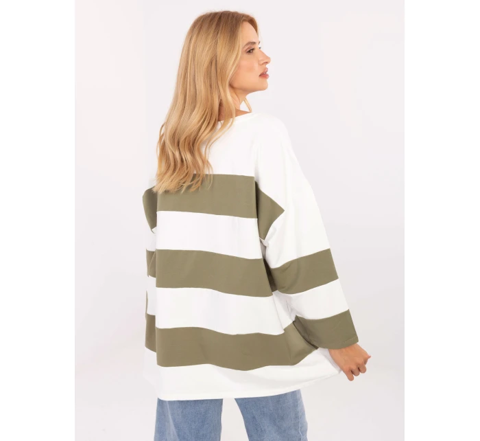 Bluzka RV BZ model 21308028 khaki - FPrice Bluzka RV BZ model 21308028 khaki - FPrice