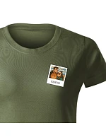 Personalizované dámské tričko s polaroidem