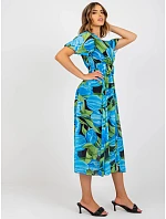 Letní šaty DHJ SK model 22317462 modré - FPrice