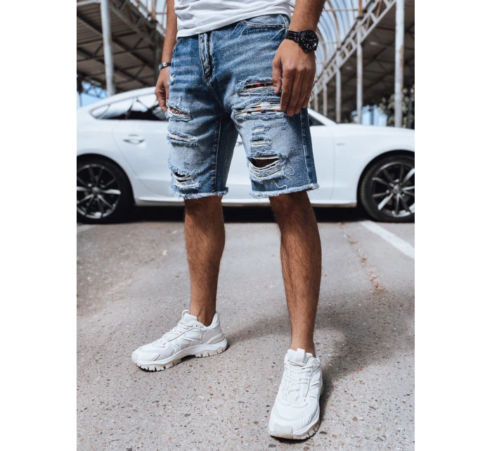 Pánské džínové šortky modré Dstreet model 21964760 - FashionStreet