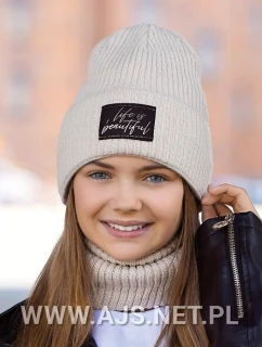 Dívčí čepice model 21410723 - AJS