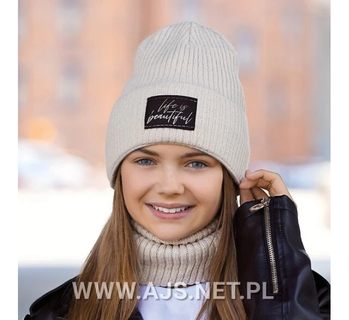 Dievčenská čiapka AJS 50-260