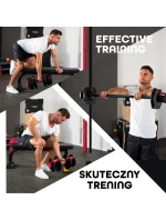 HMS SGR40 PRO SET 2v1 nastaviteľná sada činiek 43,5 kg HMS SGR40 PRO SET 2v1 nastaviteľná sada činiek 43,5 kg