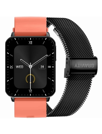 Chytré hodinky Red Black 2 Stripes model 21807461 - Gravity Chytré hodinky Red Black 2 Stripes model 21807461 - Gravity