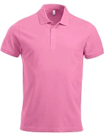 Classic S/S Pánské piqué polo z těžké bavlny bright pink model 22457173 - Clique