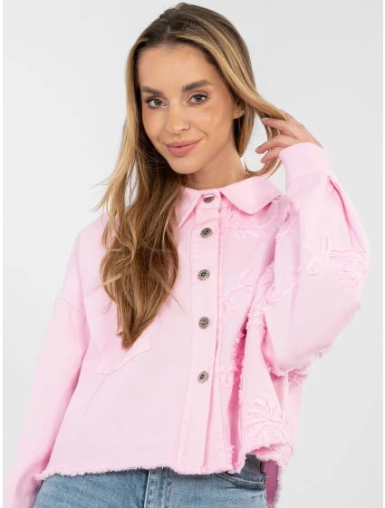 IT KR bunda FL9993.77 svetlo ružová IT KR bunda FL9993.77 svetlo ružová