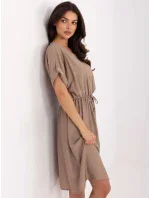 MI SK šaty A63751.67 tmavo lila