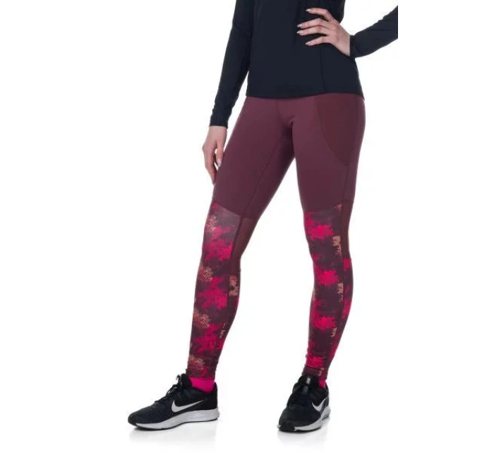 Dámske legíny Ligano-w tmavo červená - Kilpi