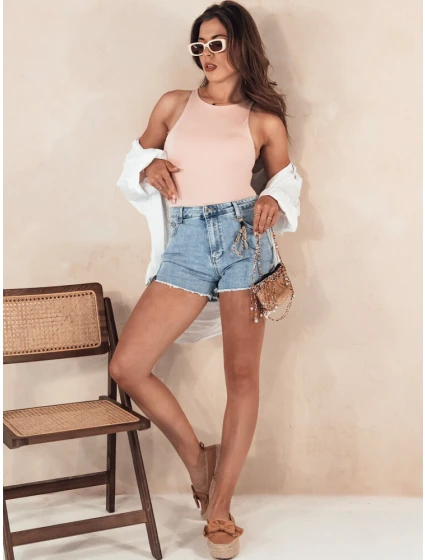 Dámské džínové šortky blue Dstreet model 21977910 - FashionStreet