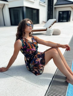 ISABELLA čierne šaty FashionStreet EY2503