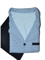 Cornette 114 long/r 3XL-5XL pánske pyžamo bez zipsu