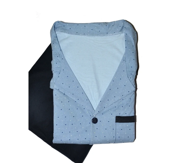 Cornette 114 long/r 3XL-5XL pánske pyžamo bez zipsu