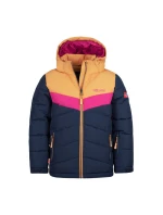 Dívčí zimní bunda s kapucí zateplená tmavě modrá model 21865683 - Trollkids
