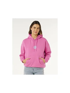 Dámska mikina RIP CURL Icons Of Surf Heritage Hood, ružová