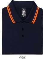 SOL'S Pasadena Men Pánské piqué polo french orange model 22521877 SOL'S Pasadena Men Pánské piqué polo french orange model 22521877