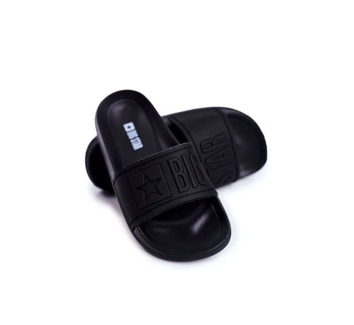 Klapki Dziecięce Big Star Czarne DD374157 Klapki Dziecięce Big Star Czarne DD374157