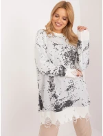 Sweter BA SW model 19688853 ecru - FPrice Sweter BA SW model 19688853 ecru - FPrice