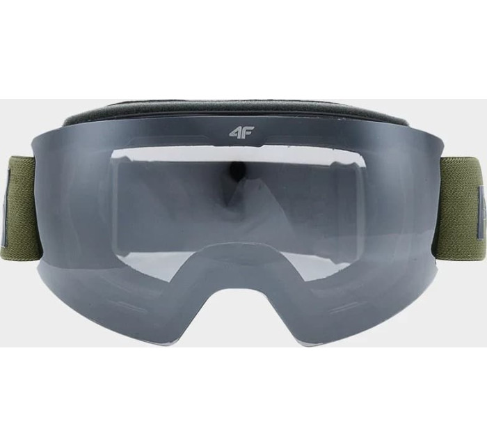 Pánske snowboardové okuliare 4FAW22AGOGM014 khaki