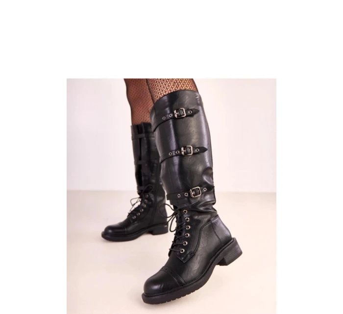 Dámske topánky E8663 Black - Yolera