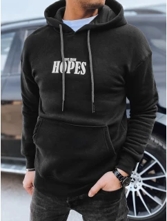 Pánská mikina s potiskem černá Dstreet model 21975438 - FashionStreet