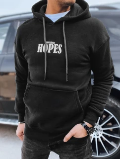 Pánská mikina s potiskem černá Dstreet model 21975438 - FashionStreet