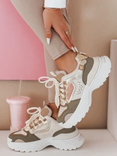 CELESTIC dámske tenisky na platforme zelené FashionStreet ZY0816